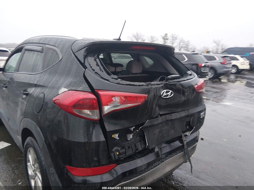 2016 Hyundai Tucson VIN KM8J3CA27GU152479 IAAI salvage auction — REAR END, Salvage Title, sold $25 on 2026-07-27 (photo 6)