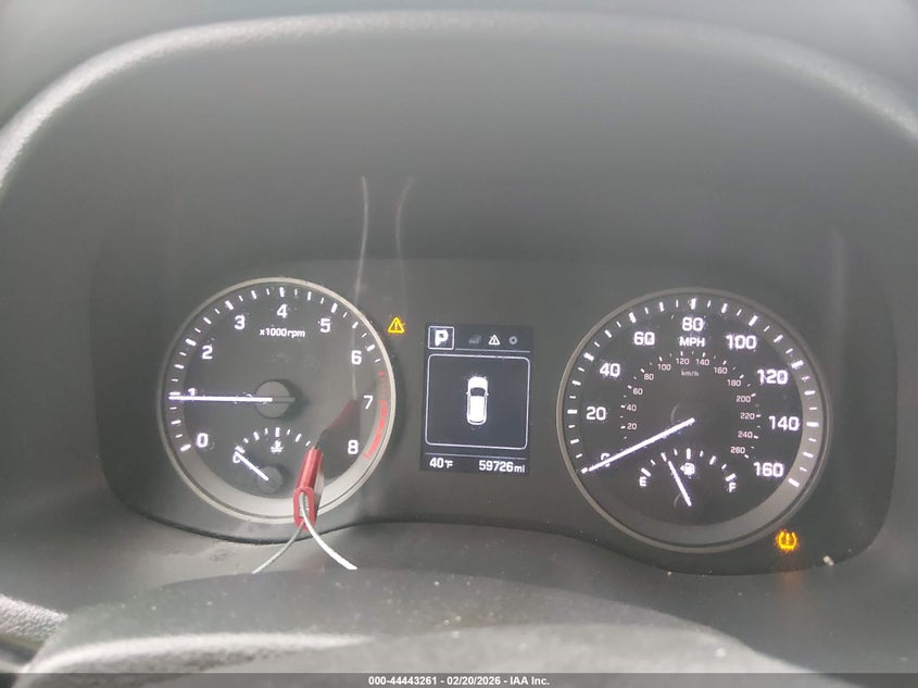 2016 Hyundai Tucson VIN KM8J3CA27GU152479 IAAI salvage auction — REAR END, Salvage Title, sold $25 on 2026-07-27 (photo 7)