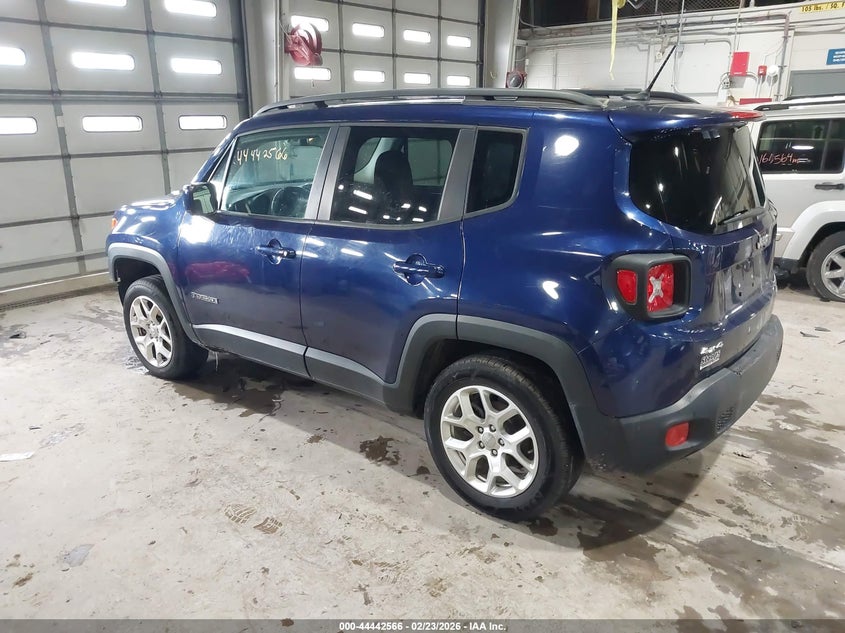 2016 Jeep Renegade VIN ZACCJBBT9GPC55327 IAAI salvage auction — FRONT END, Clear (Indiana), sold $975 on 2026-07-10 (photo 3)