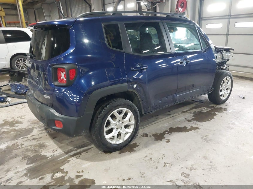2016 Jeep Renegade VIN ZACCJBBT9GPC55327 IAAI salvage auction — FRONT END, Clear (Indiana), sold $975 on 2026-07-10 (photo 4)