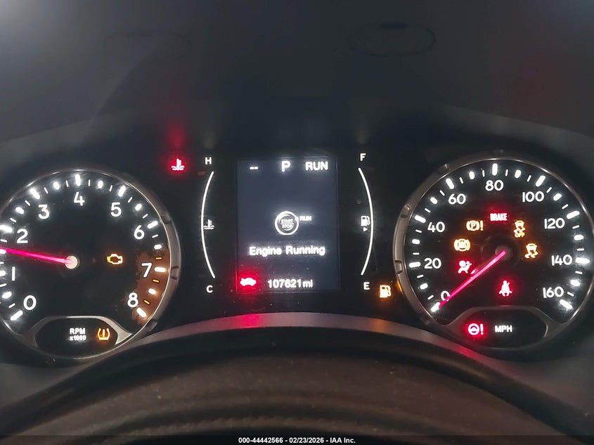2016 Jeep Renegade VIN ZACCJBBT9GPC55327 IAAI salvage auction — FRONT END, Clear (Indiana), sold $975 on 2026-07-10 (photo 7)