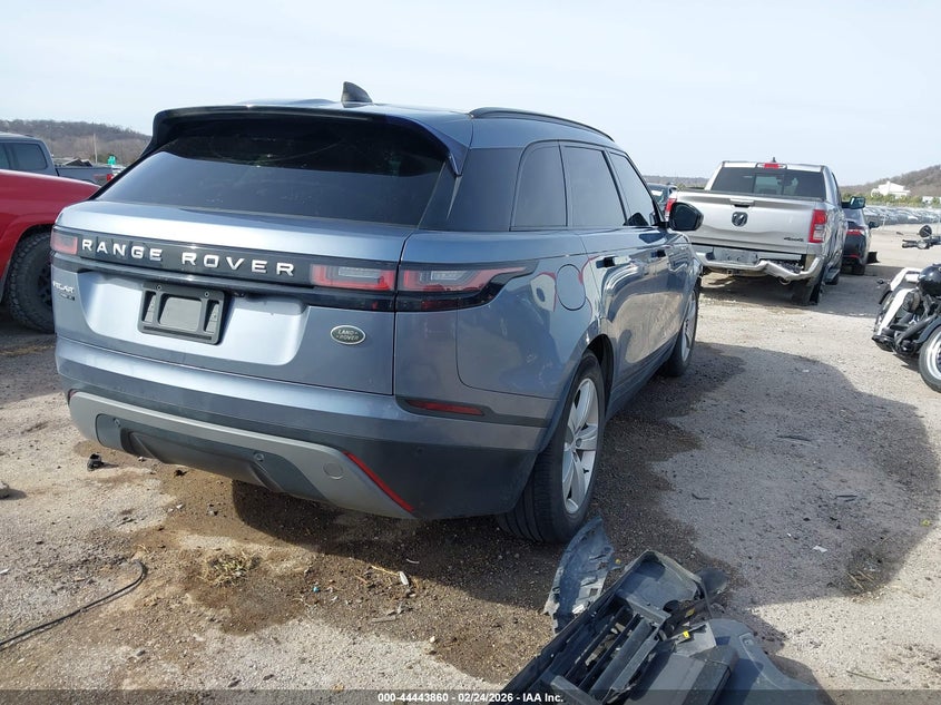 2018 Land rover Range rover velar VIN SALYB2RV4JA749900 IAAI salvage auction — FRONT END, Clear (Oklahoma), sold $7,300 on 2026-07-09 (photo 4)