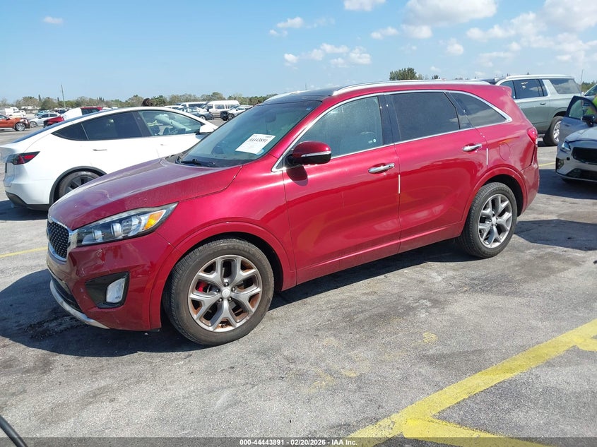 2016 Kia Sorento VIN 5XYPK4A55GG185192 IAAI salvage auction — SIDE, Salvage Title, sold $2,200 on 2026-07-12 (photo 2)