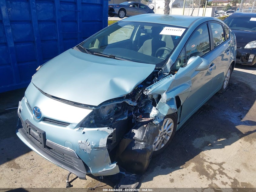 2015 Toyota Prius VIN JTDKN3DP9F3072955 IAAI salvage auction — FRONT END, Salvage Title, sold $1,875 on 2026-07-15 (photo 2)