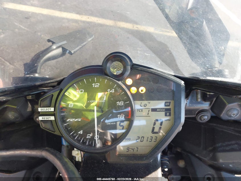 2020 Yamaha Yzf VIN JYARJ28EXLA005720 IAAI salvage auction — RIGHT SIDE, Salvage Title, sold $2,750 on 2026-07-22 (photo 7)
