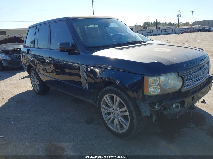 2008 Land rover RANGE ROVER VIN SALMF15438A272476 IAAI salvage auction — FRONT END, Salvage (Texas), sold $700 on 2026-07-08 (photo 1)