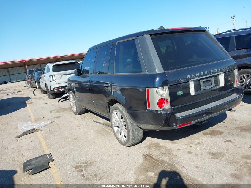 2008 Land rover RANGE ROVER VIN SALMF15438A272476 IAAI salvage auction — FRONT END, Salvage (Texas), sold $700 on 2026-07-08 (photo 3)