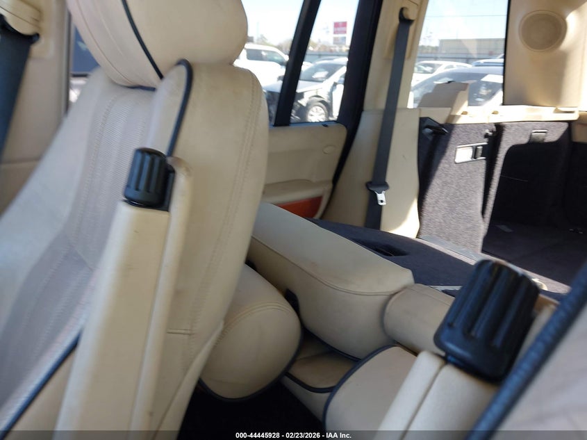 2008 Land rover RANGE ROVER VIN SALMF15438A272476 IAAI salvage auction — FRONT END, Salvage (Texas), sold $700 on 2026-07-08 (photo 8)
