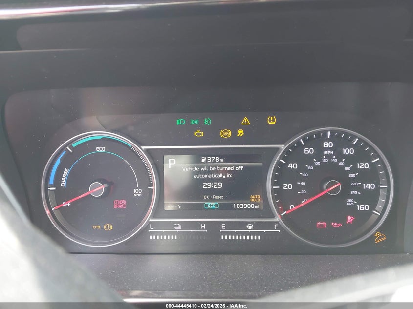2021 Kia Sorento hybrid VIN KNDRH4LG9M5045432 IAAI salvage auction — ENGINE DAMAGE, Clear (Oklahoma), sold $7,400 on 2026-08-24 (photo 7)