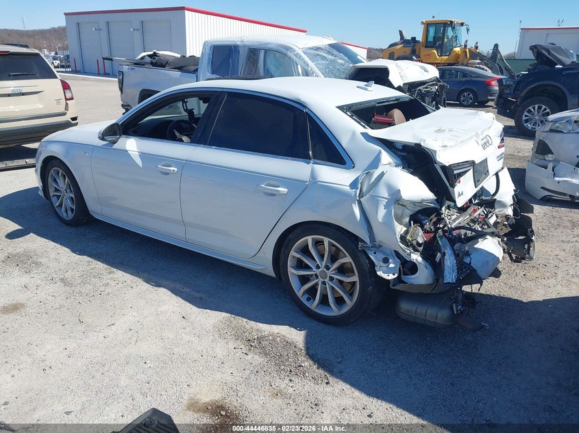 2019 Audi A4 VIN WAUENAF4XKA015610 IAAI salvage auction — REAR END, Clear (Oklahoma), sold $4,600 on 2026-07-21 (photo 3)