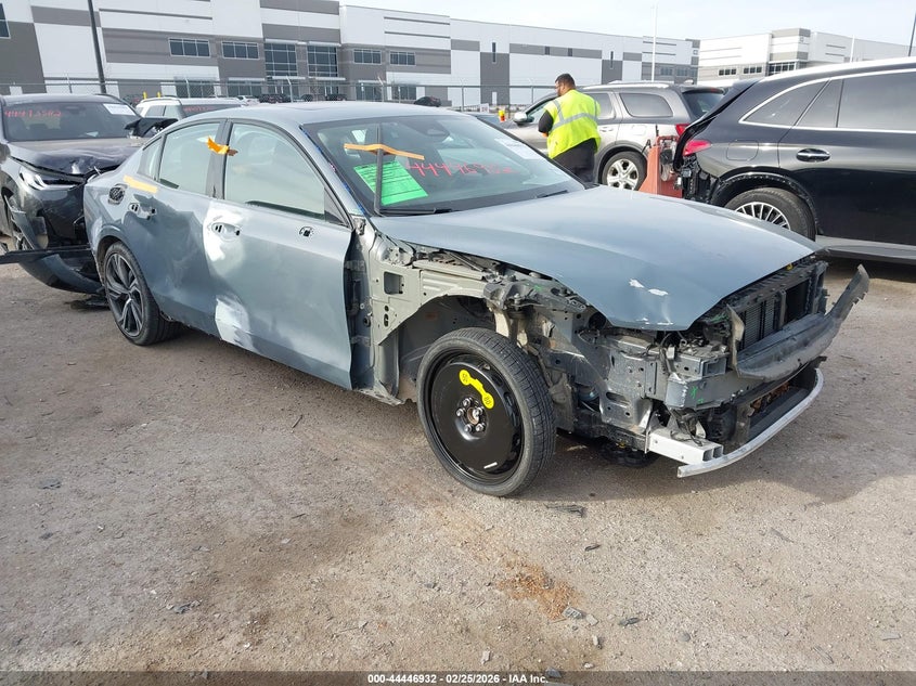 2024 Volvo S60 VIN 7JRL12TK6RG319878 IAAI salvage auction — FRONT & REAR, Original (Texas), sold $4,750 on 2026-08-22 (photo 1)