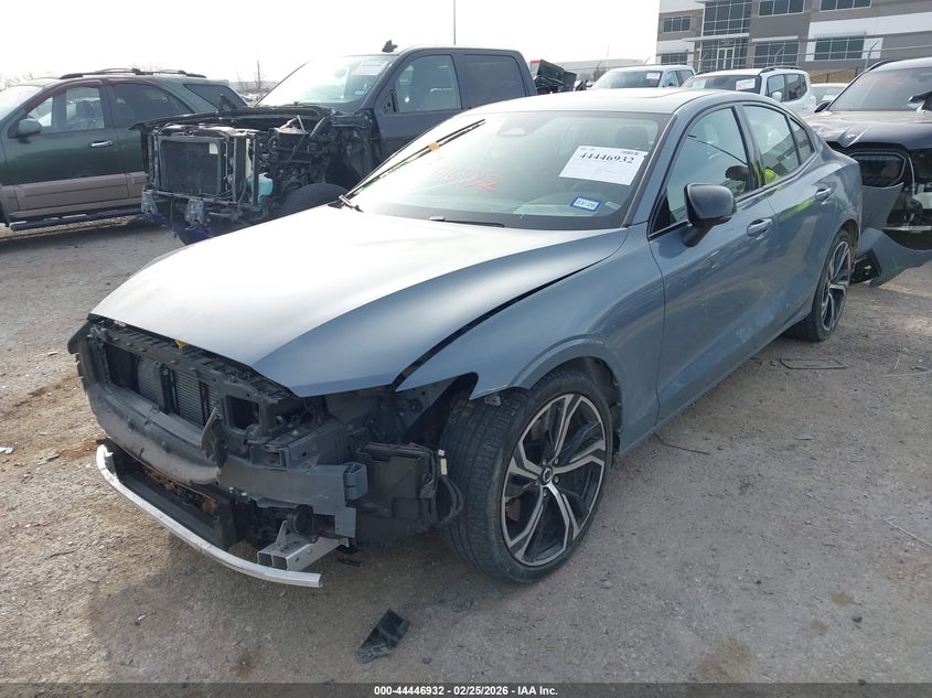 2024 Volvo S60 VIN 7JRL12TK6RG319878 IAAI salvage auction — FRONT & REAR, Original (Texas), sold $4,750 on 2026-08-22 (photo 2)