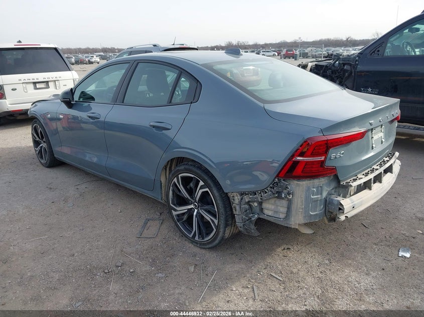 2024 Volvo S60 VIN 7JRL12TK6RG319878 IAAI salvage auction — FRONT & REAR, Original (Texas), sold $4,750 on 2026-08-22 (photo 3)