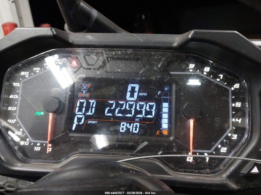 2025 Polaris VIN 3NSR4D2K2SG075779 IAAI salvage auction — Front End, Salvage (Arizona), sold $19,150 on 2026-05-26 (photo 7)