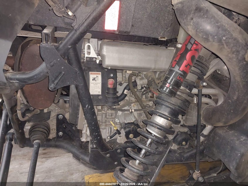 2025 Polaris VIN 3NSR4D2K2SG075779 IAAI salvage auction — Front End, Salvage (Arizona), sold $19,150 on 2026-05-26 (photo 8)