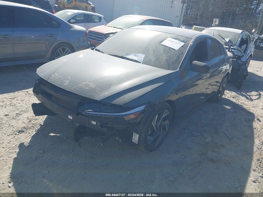 2025 Hyundai Elantra VIN KMHLM4DG6SU863814 IAAI salvage auction — SIDE, Salvage (Georgia), sold $4,650 on 2026-07-11 (photo 2)