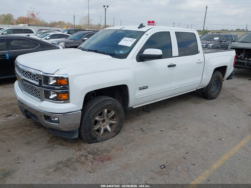 2015 Chevrolet Silverado VIN 3GCPCREH2FG273339 IAAI salvage auction — RIGHT REAR, Original (Texas), sold $4,175 on 2026-07-28 (photo 2)