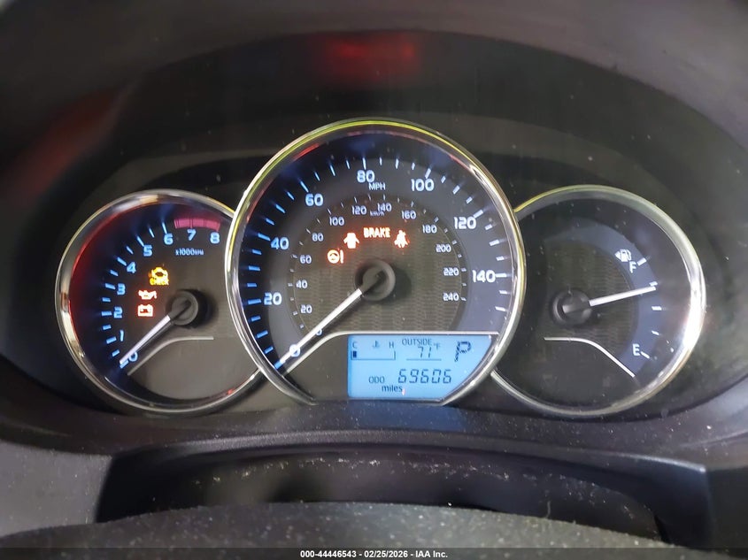 2014 Toyota Corolla VIN 5YFBURHE4EP130992 IAAI salvage auction — FRONT & REAR, Salvage Title, sold $2,500 on 2026-07-30 (photo 7)