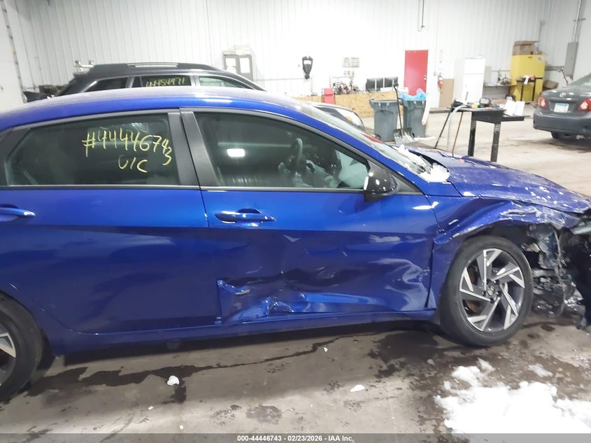 2025 Hyundai Elantra VIN KMHLM4DG3SU072818 IAAI salvage auction — RIGHT SIDE, Salvage (Minnesota), sold $4,800 on 2026-07-24 (photo 6)