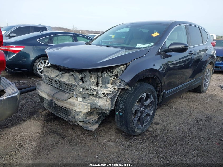 2017 Honda Cr-v VIN 7FARW1H57HE019190 IAAI salvage auction — FRONT END, Clear (Oklahoma), sold $5,175 on 2026-07-07 (photo 2)