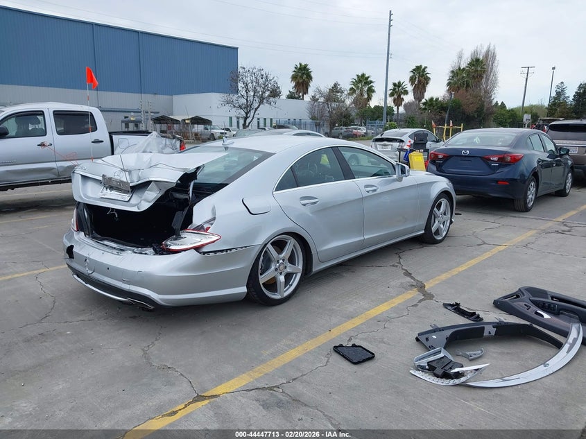 2014 Mercedes-benz Cls-klasse VIN WDDLJ7DBXEA093227 IAAI salvage auction — REAR END, Salvage Title, sold $3,250 on 2026-07-13 (photo 4)