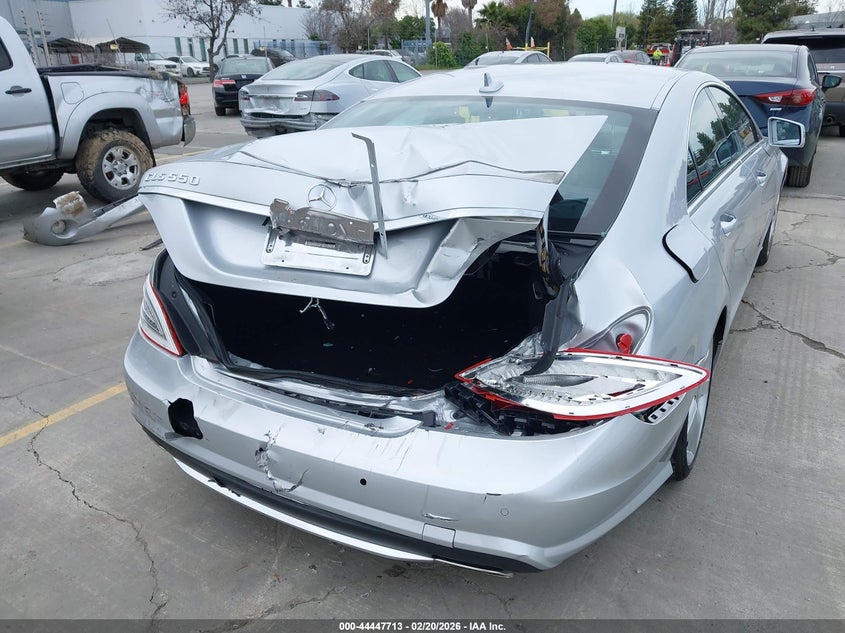 2014 Mercedes-benz Cls-klasse VIN WDDLJ7DBXEA093227 IAAI salvage auction — REAR END, Salvage Title, sold $3,250 on 2026-07-13 (photo 6)