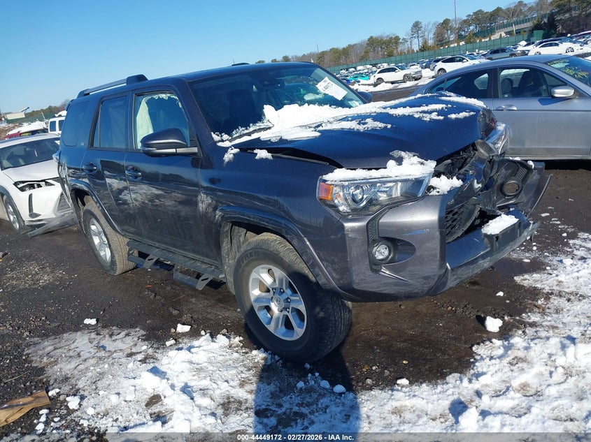 2022 Toyota 4runner VIN JTENU5JR1N6028099 IAAI salvage auction — FRONT END, Mv-907A (New York), sold $14,900 on 2026-07-14 (photo 1)