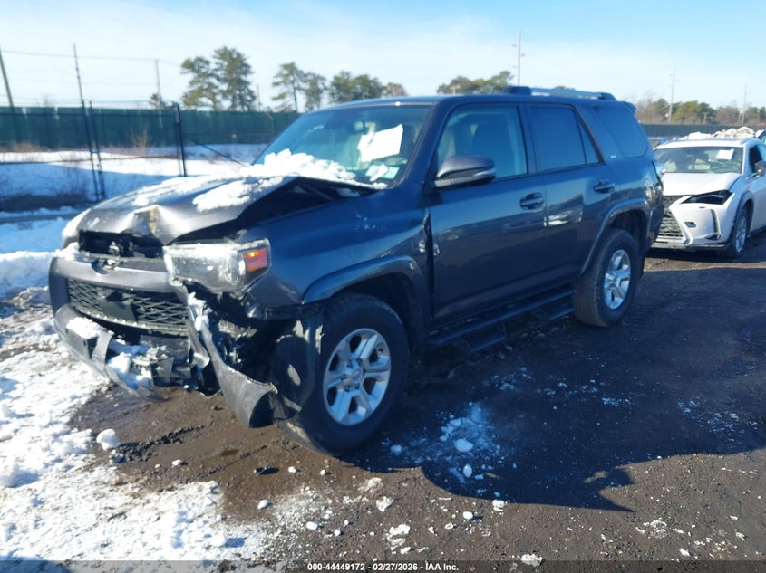 2022 Toyota 4runner VIN JTENU5JR1N6028099 IAAI salvage auction — FRONT END, Mv-907A (New York), sold $14,900 on 2026-07-14 (photo 2)