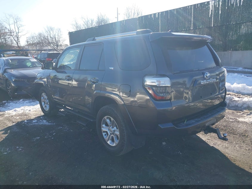 2022 Toyota 4runner VIN JTENU5JR1N6028099 IAAI salvage auction — FRONT END, Mv-907A (New York), sold $14,900 on 2026-07-14 (photo 3)