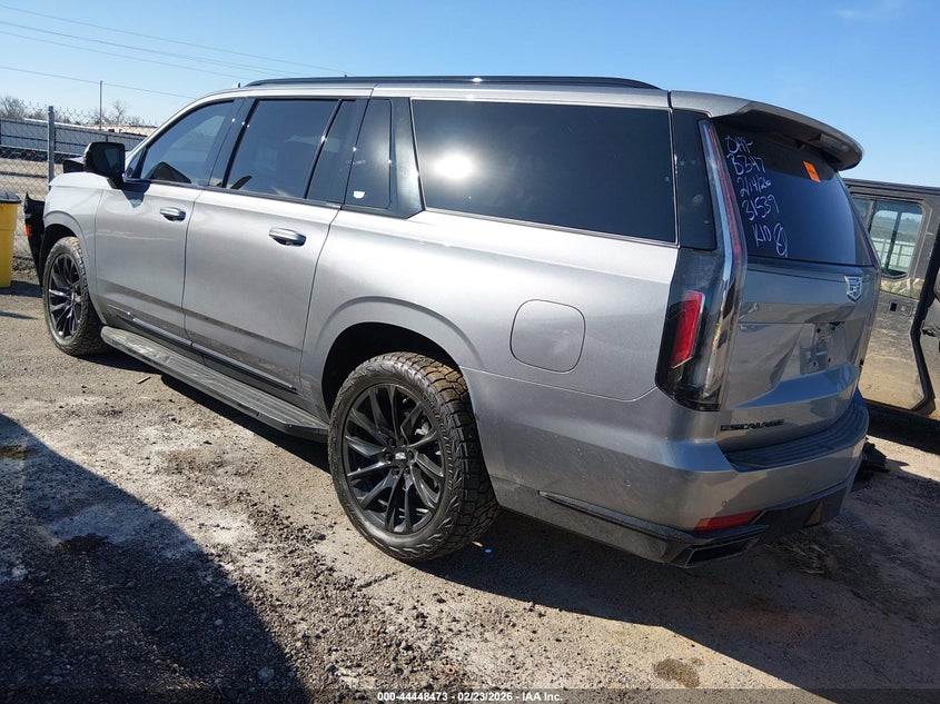 2022 Cadillac Escalade esv VIN 1GYS4RKLXNR123164 IAAI salvage auction — FRONT END, Clear (Oklahoma), sold $23,400 on 2026-07-14 (photo 3)