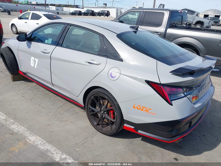 2025 Hyundai Elantra n VIN KMHLW4DK7SU027721 IAAI salvage auction — SUSPENSION, Salvage (California), sold $10,550 on 2026-07-08 (photo 3)