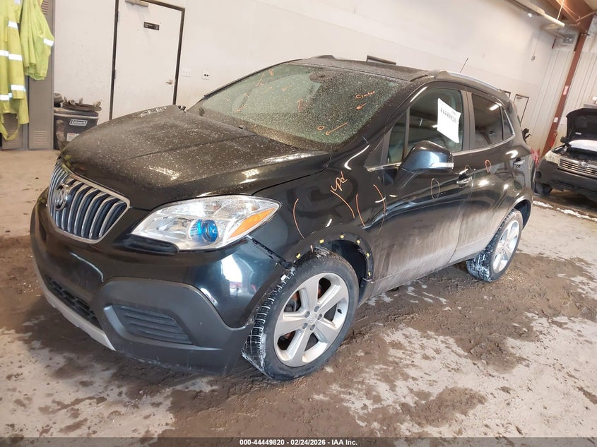 2015 Buick Encore VIN KL4CJASB6FB195723 IAAI salvage auction — FRONT END, Salvage Title, sold $1,150 on 2026-07-07 (photo 2)