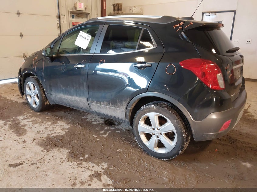 2015 Buick Encore VIN KL4CJASB6FB195723 IAAI salvage auction — FRONT END, Salvage Title, sold $1,150 on 2026-07-07 (photo 3)