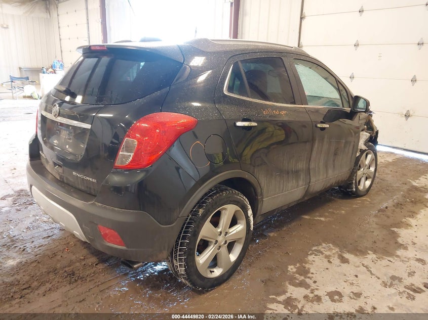 2015 Buick Encore VIN KL4CJASB6FB195723 IAAI salvage auction — FRONT END, Salvage Title, sold $1,150 on 2026-07-07 (photo 4)
