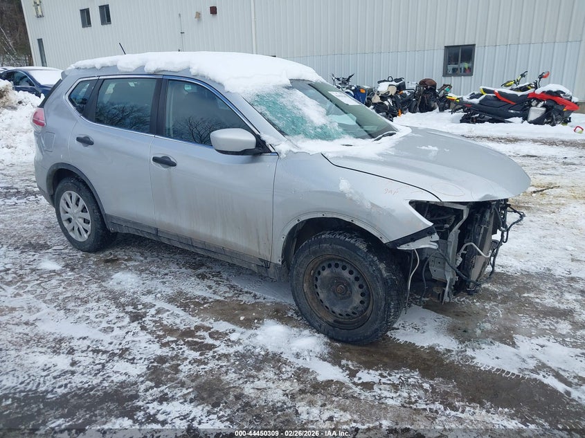 2016 Nissan Rogue VIN KNMAT2MV8GP619833 IAAI salvage auction — FRONT END, Salvage Title, sold $425 on 2026-07-23 (photo 1)