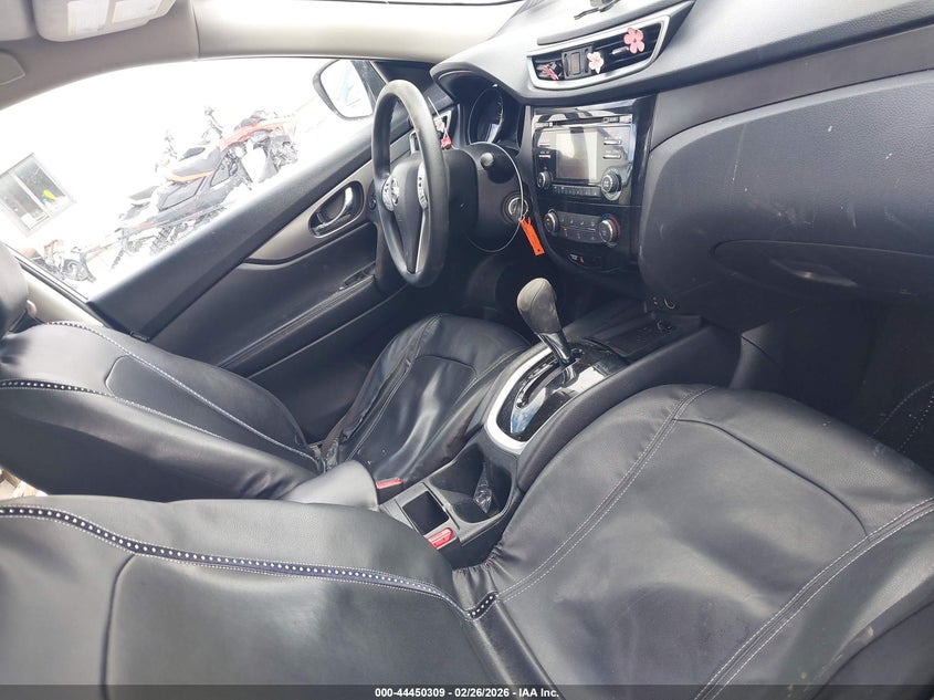 2016 Nissan Rogue VIN KNMAT2MV8GP619833 IAAI salvage auction — FRONT END, Salvage Title, sold $425 on 2026-07-23 (photo 5)