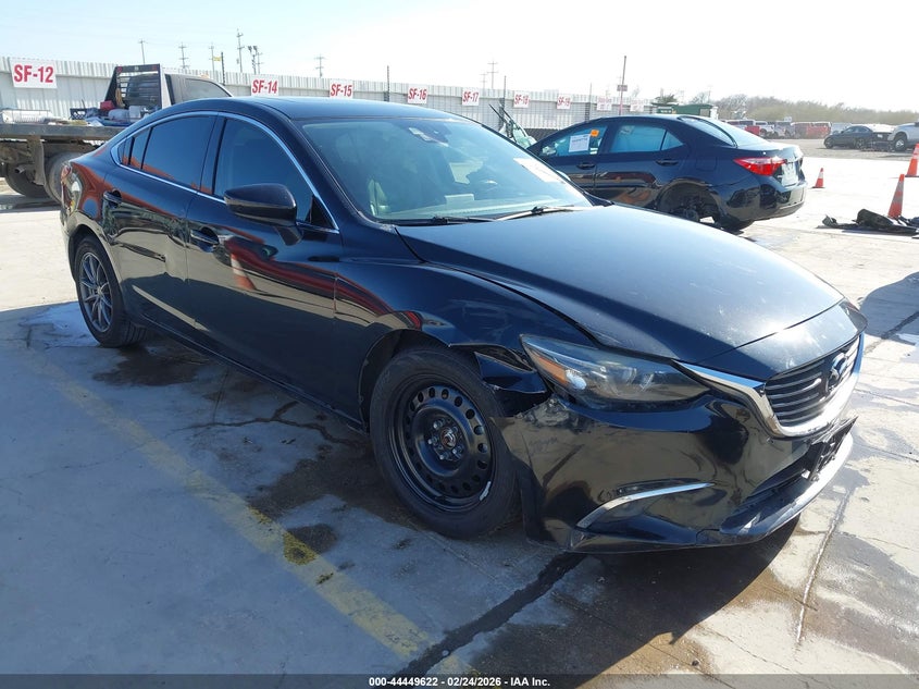 2016 Mazda 6 VIN JM1GJ1W58G1454960 IAAI salvage auction — LEFT & RIGHT, Original (Texas), sold $1,275 on 2026-07-06 (photo 1)