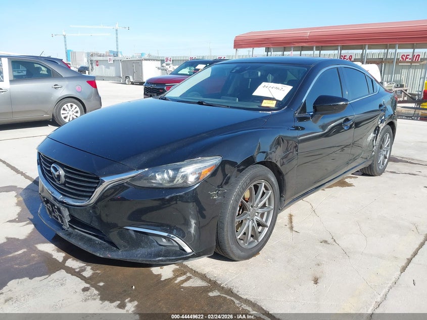 2016 Mazda 6 VIN JM1GJ1W58G1454960 IAAI salvage auction — LEFT & RIGHT, Original (Texas), sold $1,275 on 2026-07-06 (photo 2)