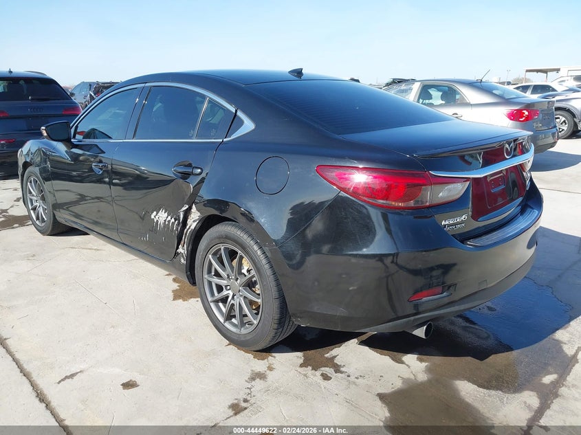 2016 Mazda 6 VIN JM1GJ1W58G1454960 IAAI salvage auction — LEFT & RIGHT, Original (Texas), sold $1,275 on 2026-07-06 (photo 3)
