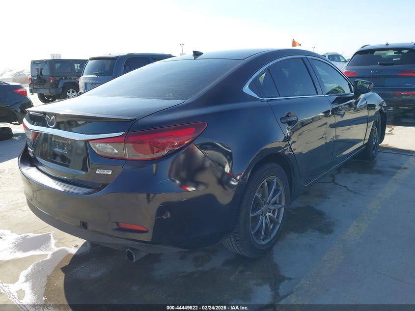 2016 Mazda 6 VIN JM1GJ1W58G1454960 IAAI salvage auction — LEFT & RIGHT, Original (Texas), sold $1,275 on 2026-07-06 (photo 4)