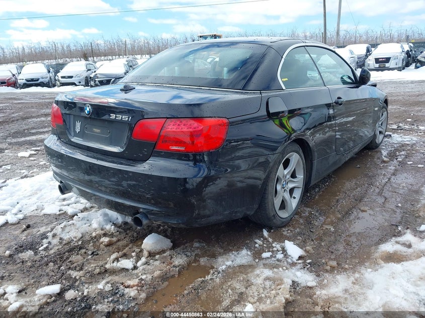 2013 BMW 3 series VIN WBADX7C50DPA97808 IAAI salvage auction — LEFT FRONT, Salvage (Pennsylvania), sold $850 on 2026-07-08 (photo 4)
