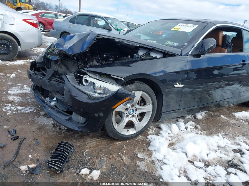 2013 BMW 3 series VIN WBADX7C50DPA97808 IAAI salvage auction — LEFT FRONT, Salvage (Pennsylvania), sold $850 on 2026-07-08 (photo 6)