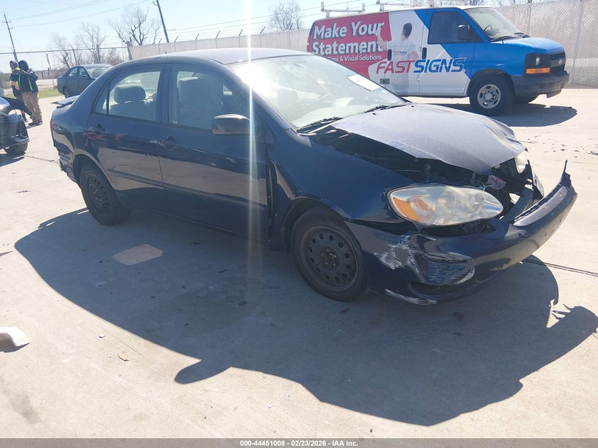 2008 Toyota Corolla VIN 1NXBR32E88Z023437 IAAI salvage auction — FRONT & REAR, Original (Texas), sold $1,100 on 2026-07-10 (photo 1)