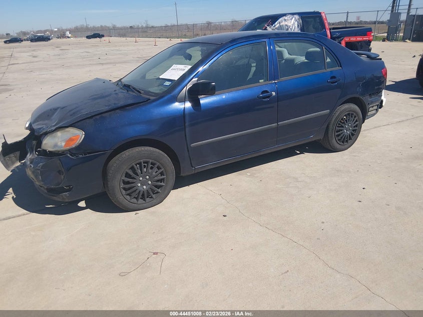 2008 Toyota Corolla VIN 1NXBR32E88Z023437 IAAI salvage auction — FRONT & REAR, Original (Texas), sold $1,100 on 2026-07-10 (photo 2)