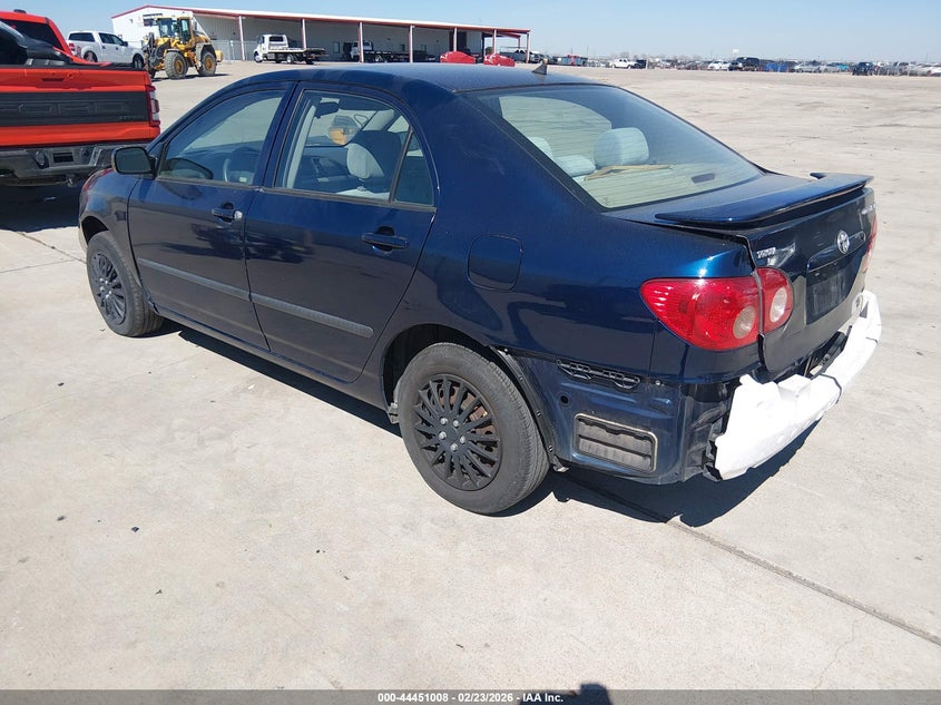 2008 Toyota Corolla VIN 1NXBR32E88Z023437 IAAI salvage auction — FRONT & REAR, Original (Texas), sold $1,100 on 2026-07-10 (photo 3)