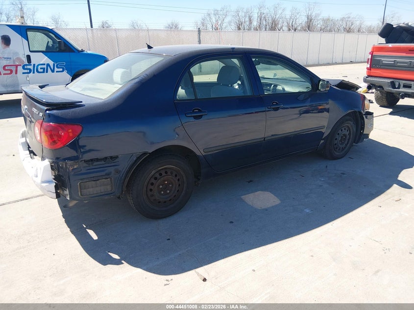 2008 Toyota Corolla VIN 1NXBR32E88Z023437 IAAI salvage auction — FRONT & REAR, Original (Texas), sold $1,100 on 2026-07-10 (photo 4)