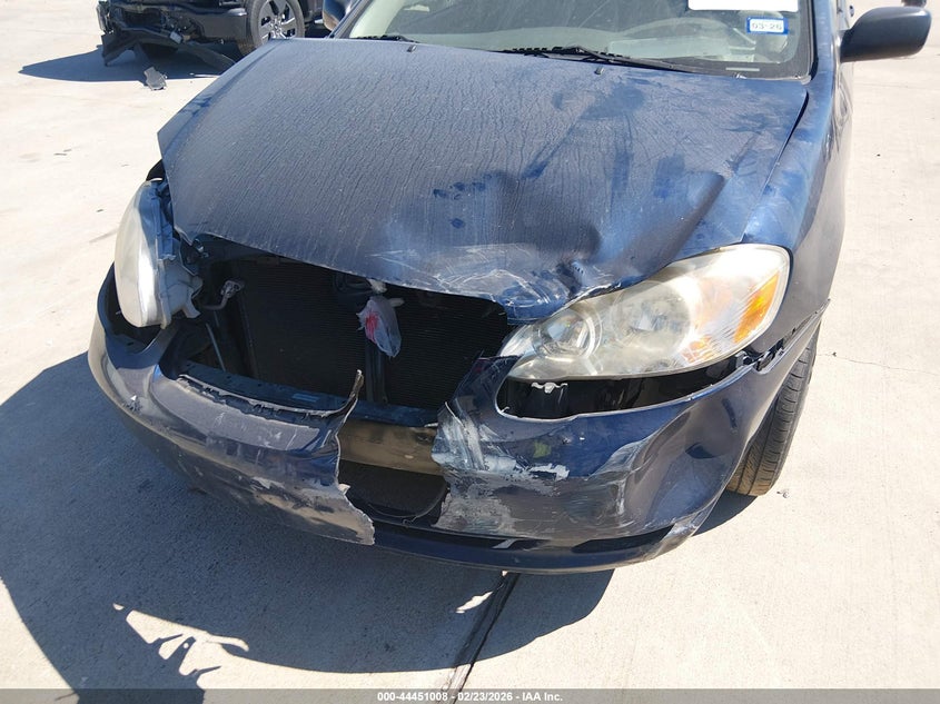 2008 Toyota Corolla VIN 1NXBR32E88Z023437 IAAI salvage auction — FRONT & REAR, Original (Texas), sold $1,100 on 2026-07-10 (photo 6)