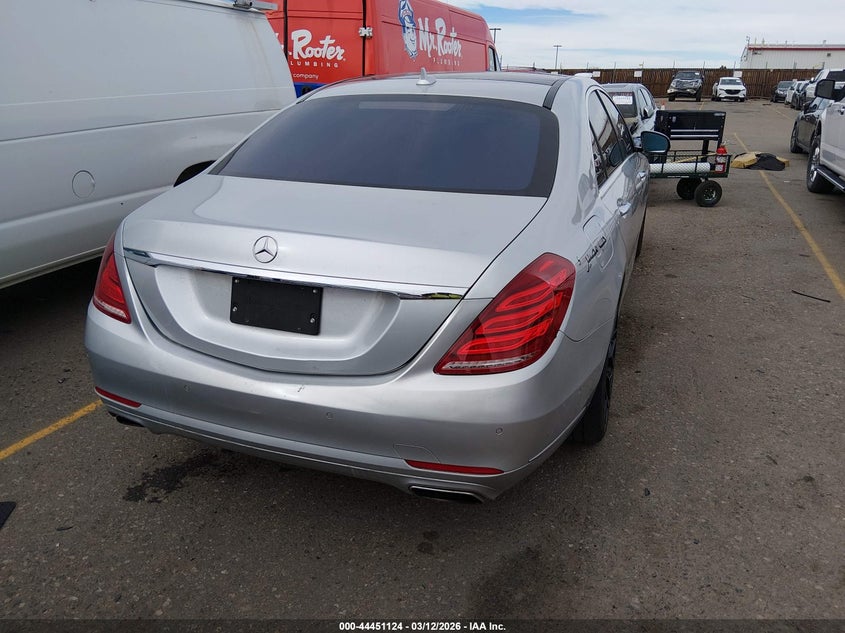 2015 Mercedes-benz S class VIN WDDUG8FB1FA184877 IAAI salvage auction — FRONT END, Salvage (Colorado), sold $4,750 on 2026-08-04 (photo 4)