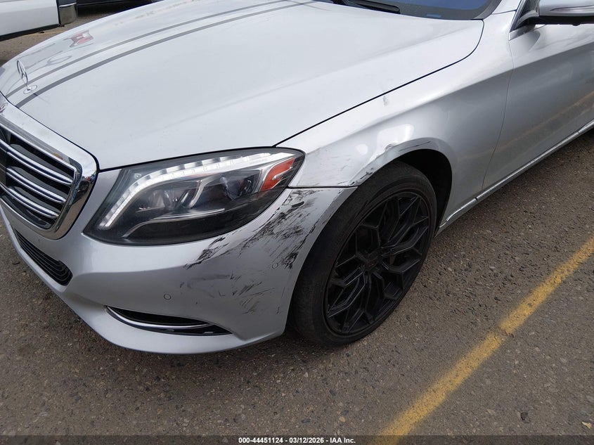 2015 Mercedes-benz S class VIN WDDUG8FB1FA184877 IAAI salvage auction — FRONT END, Salvage (Colorado), sold $4,750 on 2026-08-04 (photo 6)