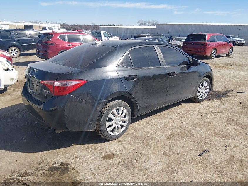 2018 Toyota Corolla VIN 5YFBURHEXJP767749 IAAI salvage auction — FRONT END, Clear (Oklahoma), sold $3,800 on 2026-07-15 (photo 4)